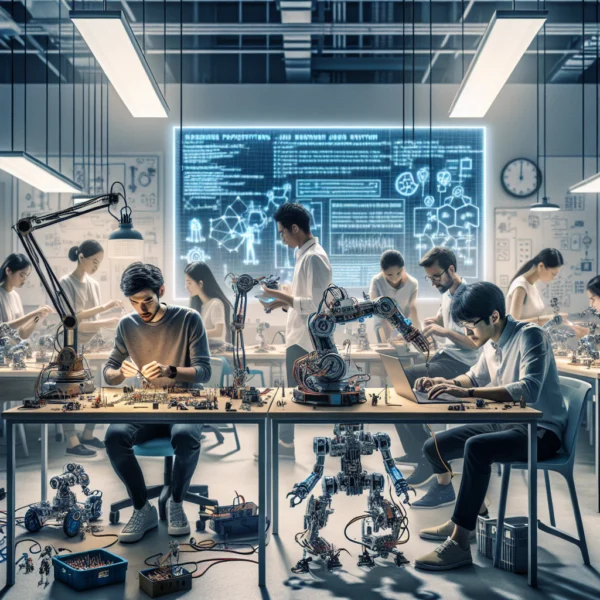 hands-on AI robotics training career skills