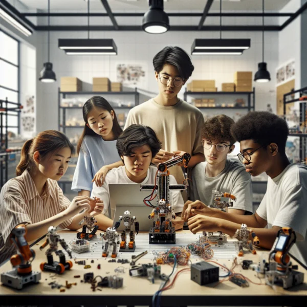 Hands-on AI Robotics Education: Build Robot Arms