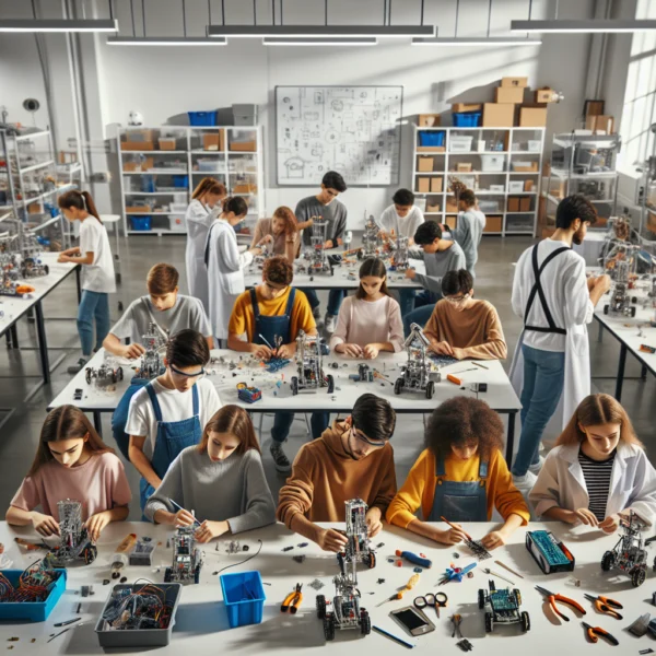 Open source AI robotics: hands-on robot arm project for education